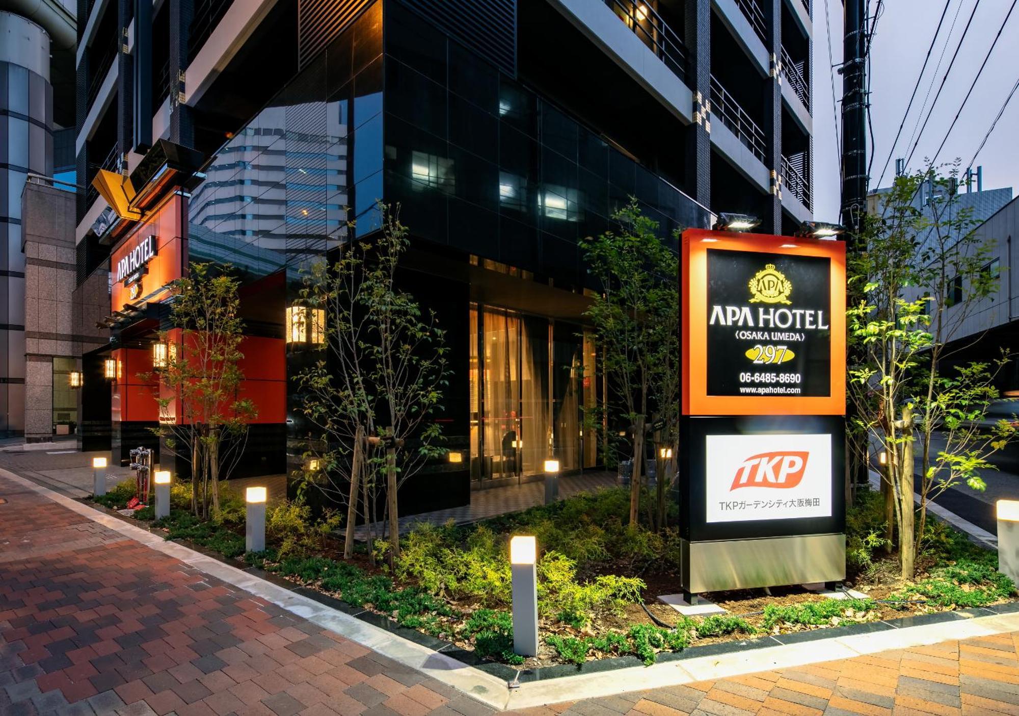Apa Hotel Osaka Umeda Dış mekan fotoğraf